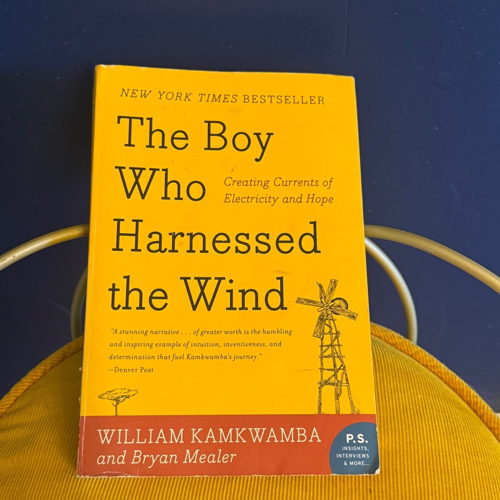 Barnes & Noble Yellow Book - The Boy Who Harnessed the Wind